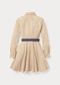 Robe-chemise Ceinture Coton Chino -LOLY Femme Vetements Magasin s7 1305261 alternate1