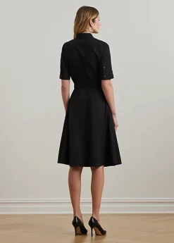 Robe-chemise Ceinturée En Coton Mélangé -LOLY Femme Vetements Magasin s7 1328292 alternate3