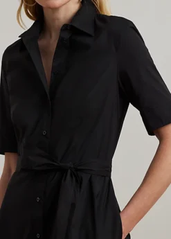 Robe-chemise Ceinturée En Coton Mélangé -LOLY Femme Vetements Magasin s7 1328292 alternate4