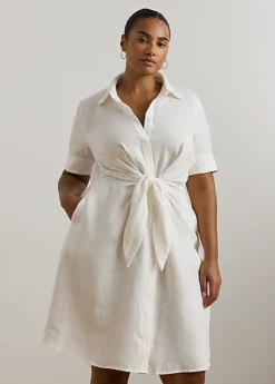 Robe-chemise En Lin 7 Robe-chemise En Lin -LOLY Femme Vetements Magasin s7 1402295 alternate1