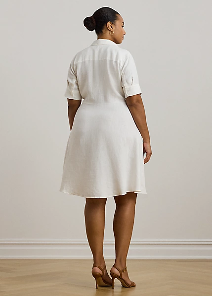 Robe-chemise En Lin 4 Robe-chemise En Lin – Image 4