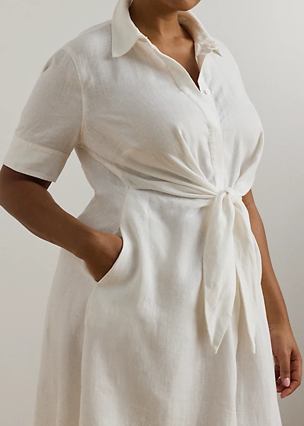 Robe-chemise En Lin 5 Robe-chemise En Lin – Image 5