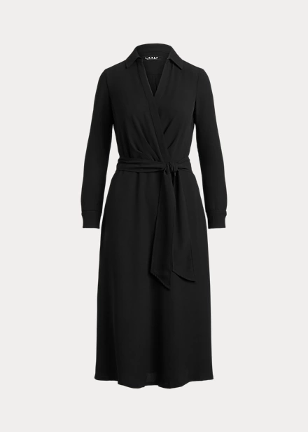 Robe Mi-longue à Col En V Croisé 2 Robe Mi-longue à Col En V Croisé – Image 2