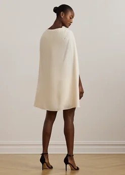 Robe De Cocktail à Cape En Georgette -LOLY Femme Vetements Magasin s7 1440687 alternate3