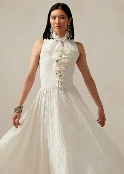 Robe De Cocktail Mccabe Plissée En Lin -LOLY Femme Vetements Magasin s7 1443911 alternate1