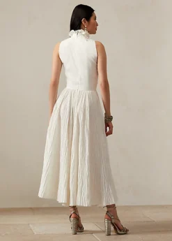 Robe De Cocktail Mccabe Plissée En Lin -LOLY Femme Vetements Magasin s7 1443911 alternate3