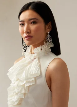 Robe De Cocktail Mccabe Plissée En Lin -LOLY Femme Vetements Magasin s7 1443911 alternate4