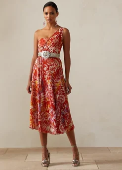 Robe De Cocktail Asymétrique O'Keefe