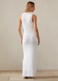 Robe-pull Sans Manches à Col Roulotté -LOLY Femme Vetements Magasin s7 1443918 alternate3