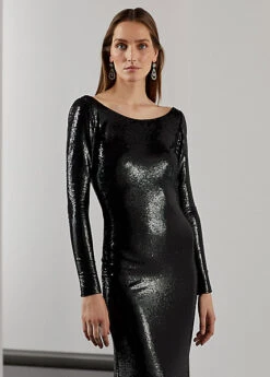 Robe De Soirée Missandra Décorée -LOLY Femme Vetements Magasin s7 1447872 alternate1