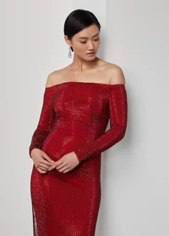 Robe De Soirée Minali Décorée 8 Robe De Soirée Minali Décorée -LOLY Femme Vetements Magasin s7 1447925 alternate1