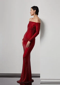 Robe De Soirée Minali Décorée 11 Robe De Soirée Minali Décorée -LOLY Femme Vetements Magasin s7 1447925 alternate5