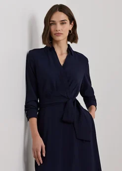 Robe Mi-longue Manches Longues Georgette -LOLY Femme Vetements Magasin s7 1460859 alternate1