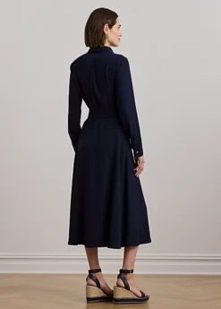 Robe Mi-longue Manches Longues Georgette -LOLY Femme Vetements Magasin s7 1460859 alternate3