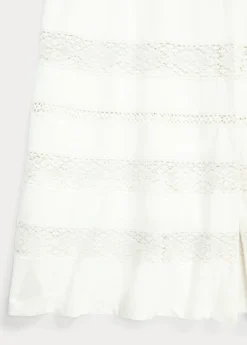 Robe En Lin Et Coton Bordée De Dentelle -LOLY Femme Vetements Magasin s7 1464706 alternate18