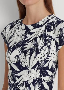 Robe Torsadée En Jersey Fleuri -LOLY Femme Vetements Magasin s7 1466111 alternate4