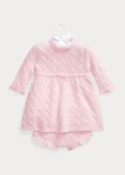 Robe-pull Torsadée Cachemire Et Bloomer