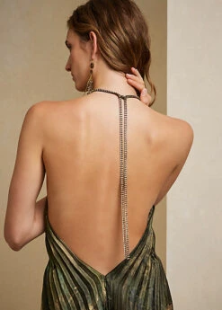 Robe De Soirée Kellen Plissée En Satin -LOLY Femme Vetements Magasin s7 1467145 alternate5