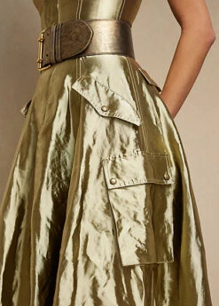 Robe Du Soir Briar En Organza Métallisé 11 Robe Du Soir Briar En Organza Métallisé -LOLY Femme Vetements Magasin s7 1467170 alternate4