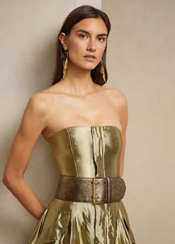 Robe Du Soir Briar En Organza Métallisé 13 Robe Du Soir Briar En Organza Métallisé -LOLY Femme Vetements Magasin s7 1467170 alternate6