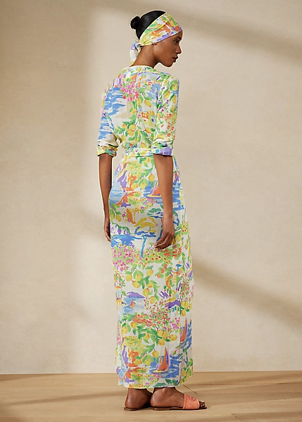 Robe Du Soir Collinson En Voile De Lin 4 Robe Du Soir Collinson En Voile De Lin – Image 4