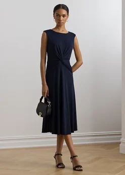 Robe Croisée En Jersey