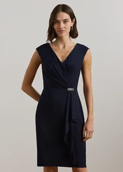 Robe De Cocktail à Mancherons En Jersey -LOLY Femme Vetements Magasin s7 1476496 alternate1