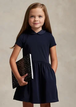 Robe à Col En Crêpe