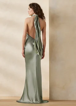 Robe Du Soir Chilton En Satin Délavé -LOLY Femme Vetements Magasin s7 1479395 alternate3