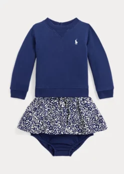 Robe-sweat Fleurie En Molleton Bloomer