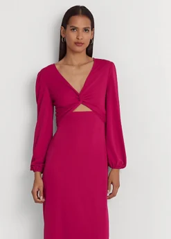 Robe Découpée Et Croisée En Jersey -LOLY Femme Vetements Magasin s7 1483516 alternate1