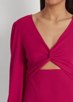 Robe Découpée Et Croisée En Jersey -LOLY Femme Vetements Magasin s7 1483516 alternate4