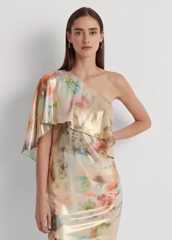 Robe De Cocktail Asymétrique à Cape -LOLY Femme Vetements Magasin s7 1483544 alternate1
