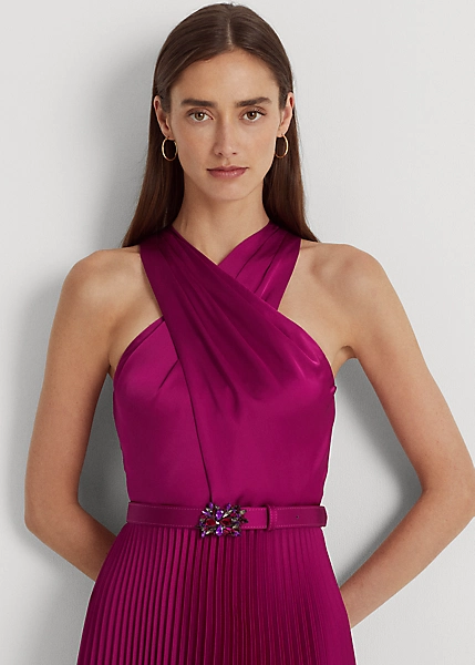 Robe De Cocktail Dos Nu En Charmeuse 5 Robe De Cocktail Dos Nu En Charmeuse – Image 5