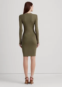 Robe à Manches Longues En Maille Côtelée -LOLY Femme Vetements Magasin s7 1483569 alternate3