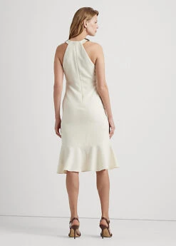 Robe à Boucles En Crêpe Double Face 9 Robe à Boucles En Crêpe Double Face -LOLY Femme Vetements Magasin s7 1483583 alternate3