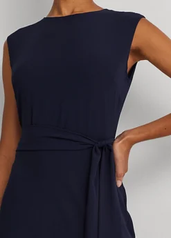 Robe Ceinturée En Crêpe Bulle -LOLY Femme Vetements Magasin s7 1484362 alternate4