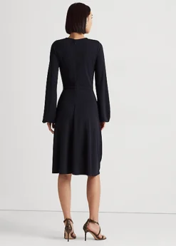 Robe Avec Torsade En Jersey Stretch 8 Robe Avec Torsade En Jersey Stretch -LOLY Femme Vetements Magasin s7 1484478 alternate3