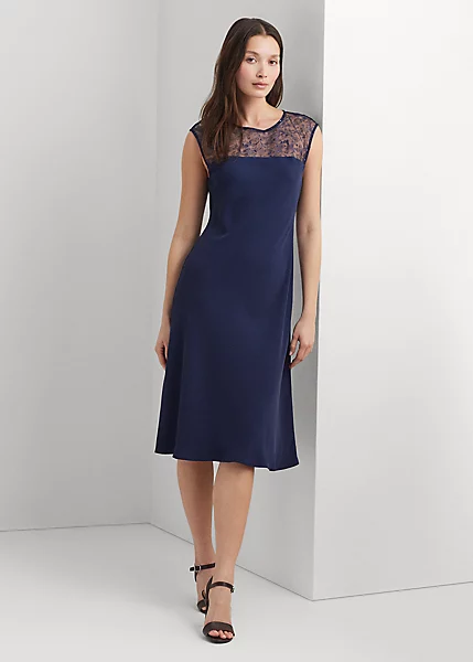 Robe Sans Manches En Georgette 1 Robe Sans Manches En Georgette