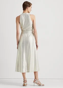 Robe Dos Nu En Jersey Métallisé -LOLY Femme Vetements Magasin s7 1484861 alternate3