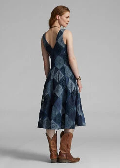 Robe Patchwork Sans Manches -LOLY Femme Vetements Magasin s7 1485189 alternate3