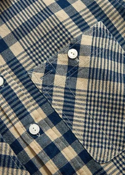 Robe-chemise écossaise En Coton Et Lin -LOLY Femme Vetements Magasin s7 1485190 alternate17