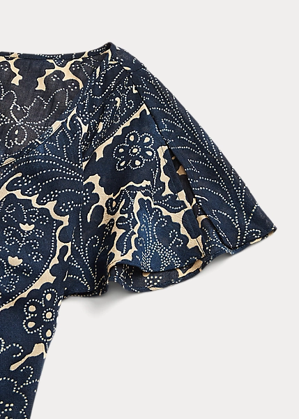 Robe Fleurie En Voile De Coton 8 Robe Fleurie En Voile De Coton – Image 8