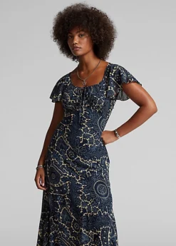 Robe Fleurie En Voile De Coton 11 Robe Fleurie En Voile De Coton -LOLY Femme Vetements Magasin s7 1485191 alternate2