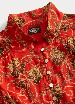 Robe En Coton Fleuri Coupée En Biais -LOLY Femme Vetements Magasin s7 1485194 alternate16