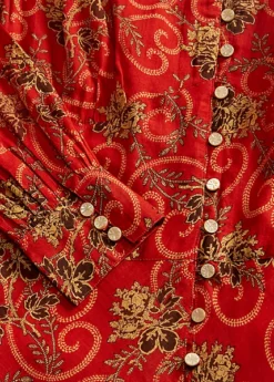 Robe En Coton Fleuri Coupée En Biais -LOLY Femme Vetements Magasin s7 1485194 alternate17