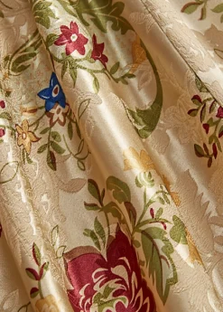 Robe Fleurie Jacquard De Soie -LOLY Femme Vetements Magasin s7 1485195 alternate19