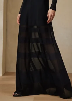 Robe Du Soir Col Rond à Manches Longues 11 Robe Du Soir Col Rond à Manches Longues -LOLY Femme Vetements Magasin s7 1486309 alternate5