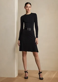 Robe Ottoline Plissée En Jersey -LOLY Femme Vetements Magasin s7 1486344 alternate1