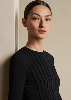 Robe Ottoline Plissée En Jersey -LOLY Femme Vetements Magasin s7 1486344 alternate4